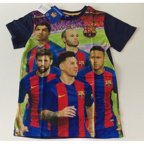 Chlapčenské tričko FC Barcelona "players" (cc)