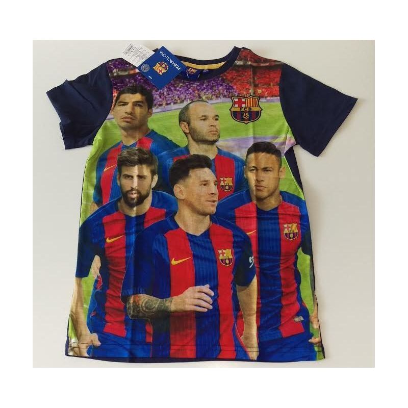 Chlapčenské tričko FC Barcelona "players" (cc)