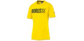 Puma tričko Borussia Dortmund "Borusse" - žlté