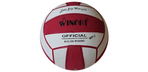 Winart water polo biela-červená-biela