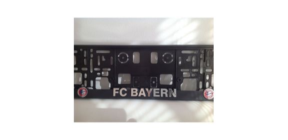 Podložka pod ŠPZ BAYERN MÜNCHEN - sada 2ks