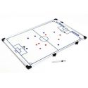 Taktická tabuľa na futbal 90x60 cm