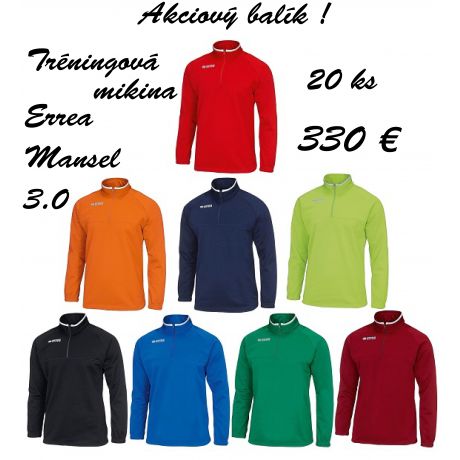 Akciový balík Errea Mansel - 20 ks !
