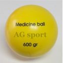 Medicine ball 600 gr - hladký povrch