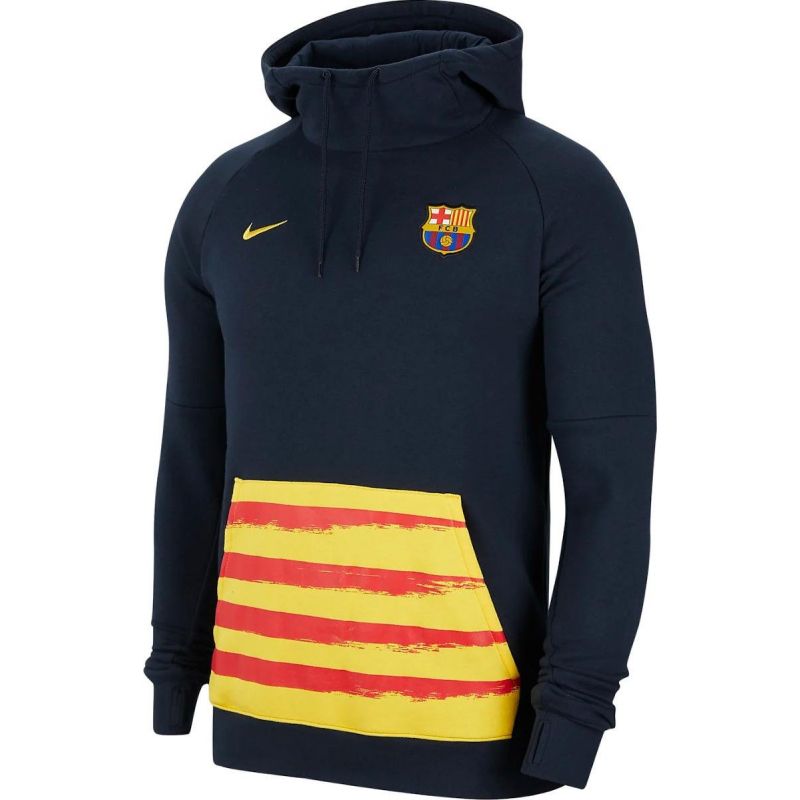 Pánsky pulóver s kapucňou Nike FC Barcelona + darček z nášho obchodu !