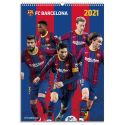 Nástenný kalendár FC Barcelona 2021