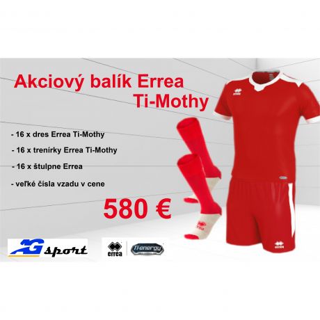 Akciový balík Errea Ti-Mothy !