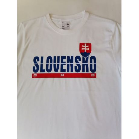 Tričko "SLOVENSKO" FANS