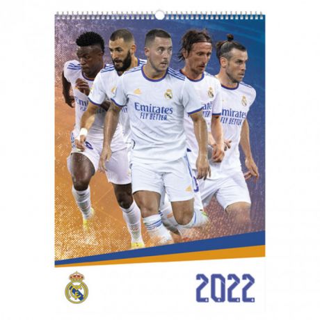 Nástenný kalendár Real Madrid 2022