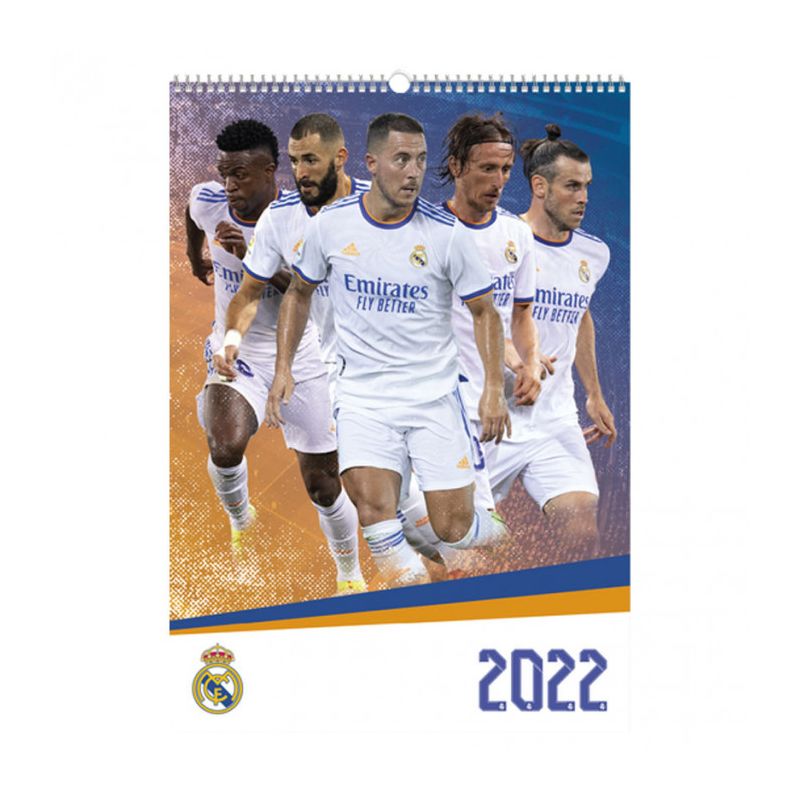 Nástenný kalendár Real Madrid 2022