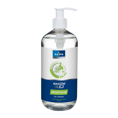 ALPA masážny olej športový - 500 ml