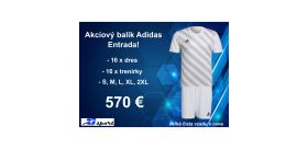 Akciový balík Adidas Entrada 22 - 16 ks !