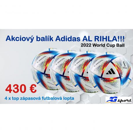 Akciový balík Adidas Al Rihla - 4 ks !