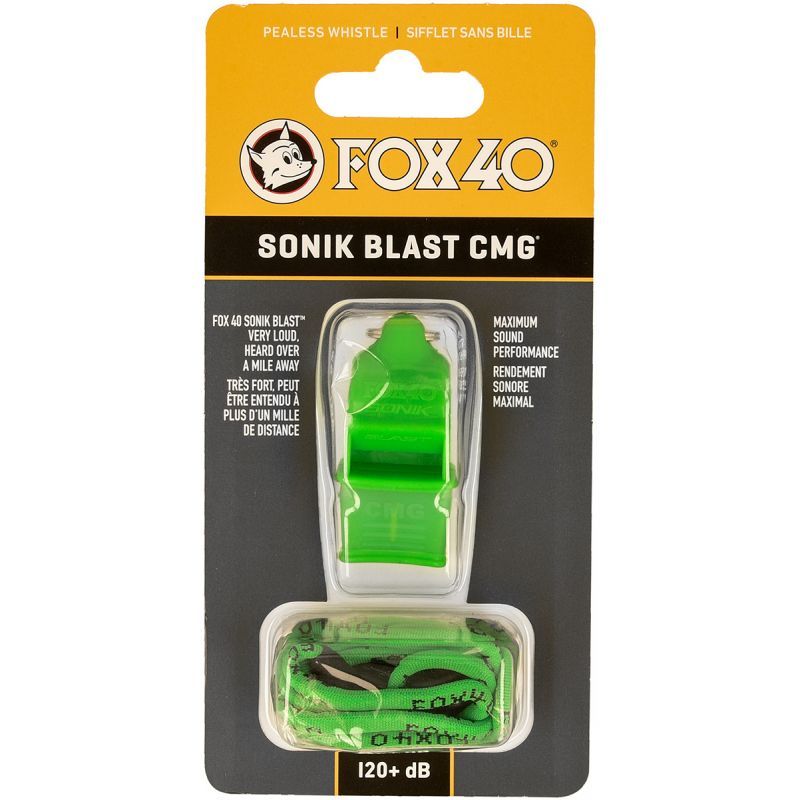 Píštalka Fox 40 Sonic Blast CMG so šnúrkou