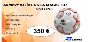 AKciový balík Errea Magister Skyline - 5 ks!