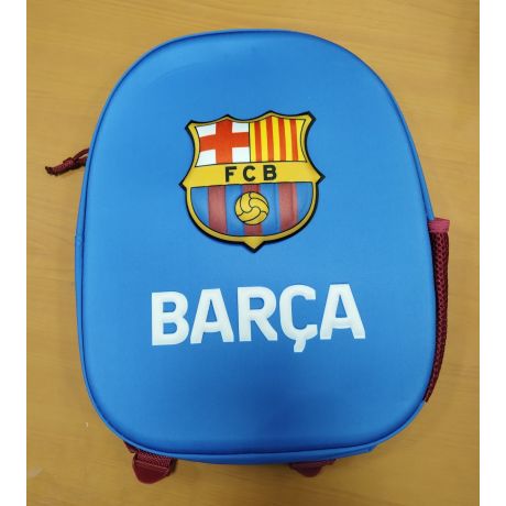 Detský batoh FC Barcelona 3D oválny