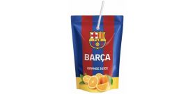 Ovocný nápoj FC Barcelona - pomaranč