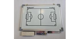 Magnetická taktická tabuľa na futbal Winart - 30 x 45 cm