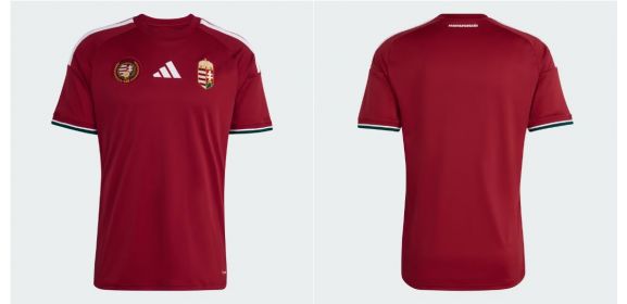 Dres Adidas Hungary červená + grátis potlač mena a čísla