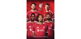 Nástenný kalendár Liverpool 2026
