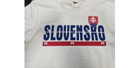 Tričko "SLOVENSKO" FANS