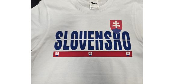 Tričko "SLOVENSKO" FANS