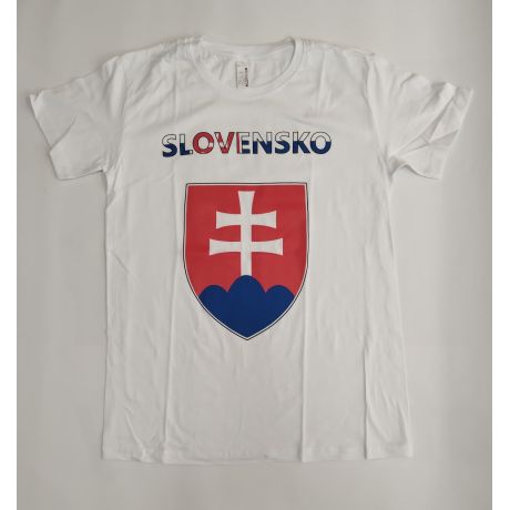 Tričko "SLOVENSKO" FANS - VÝPREDAJ!
