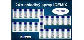Chladivý sprej ICEMIX - SET 24 KUSOV !!!