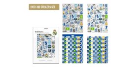 Sada nálepiek Real Madrid (300ks)