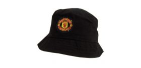 Detský klobúk Manchester United - čierna