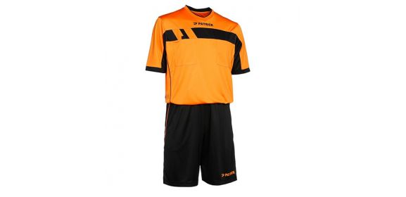 Rozhodcovský dres+trenírky Patrick - oranžový