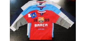 Detské tričko s dlhým rukávom BARCA "CC" kid