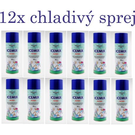 Chladivý sprej Icemix -SET 12KUSOV !!!