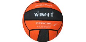 Winart water polo ball oranžová/čierna